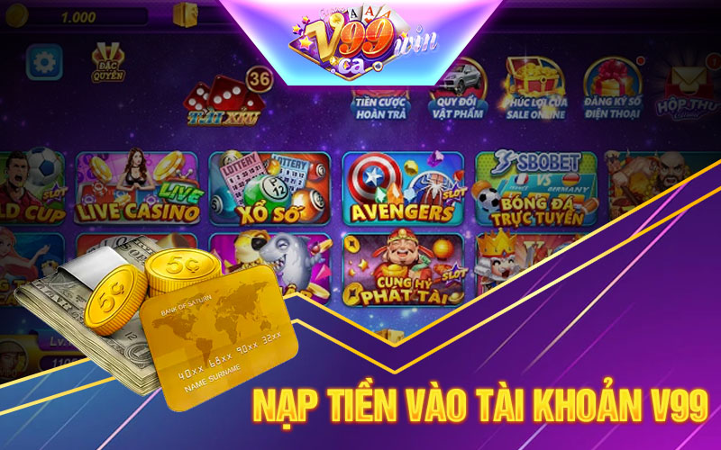 Nạp tiền V99win